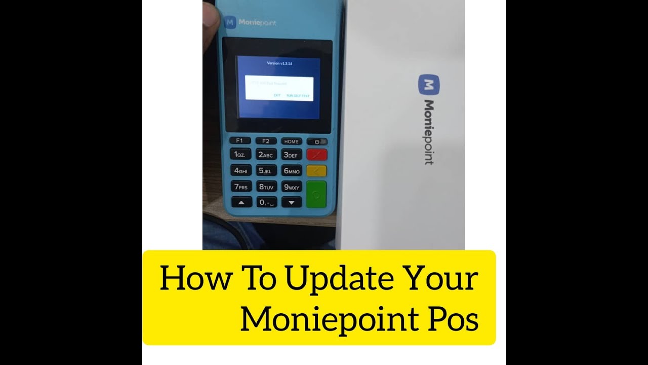 How To Update Your Moniepoint Pos Youtube