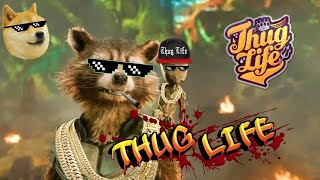 Rocket Thug Life Part-3 Hindi | Rocket Raccoon Funny Scenes Hindi | GOTG Vol. 3 | YTTRENDS.