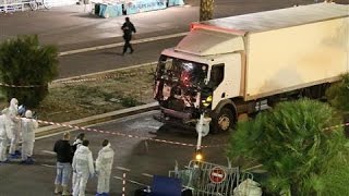 Video Footage of Truck Used in French Terror Attack