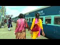 down lalgola passenger entering kalinarayanpur railway junction