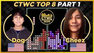 2020 CTWC - TETRIS Top 8 - Dog vs. Cheez - TETRIS WORLD CHAMPIONSHIP!