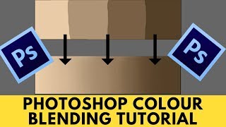 Digital Painting Tutorial for Beginners: Blending Colours in Photoshop CC (2018)