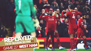 REPLAYED: Liverpool 3-2 West Ham | Reds edge exciting back and forth clash