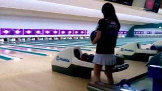 すーさん日記14-1 森彩奈江プロ  チャレンジマッチ2014.10.12(Susan Diary 14-1)（Pro.bowler Miss Sanae Mori）