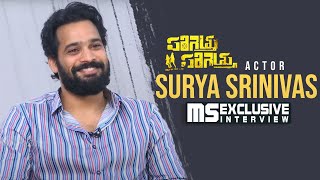 Actor Surya Srinivas Exclusive Interview | Parigettu Parigettu | MS Entertainments