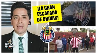 DE NO CREER. Chivas tuvo que salir por la puerta trasera para EVITAR manifestación | Futbol Picante