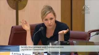 Senate Estimates: Larissa questions GBRMPA