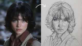 How to draw a face using LOOMIS METHOD!! (Full Voice-Over Tutorial)