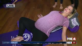 Prenatal yoga helps moms-to-be prepare for labor - 7am live report