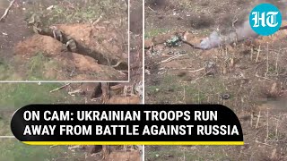 Russian Blitz Makes Ukrainian Soldiers Flee Battlefield; Kyiv's Army Fire On Own To Foil Escape Bid