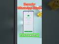 [ Free ] How to Restore WhatsApp Chats From Google Drive #shorts