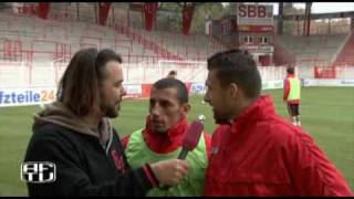 Kurzinterview mit Torsten Mattuschka vor dem Spiel gegen St. Pauli