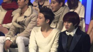 131229 SBS가요대전 대기석6 성규