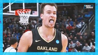 Oakland's Jack Gohlke Hits 7 Threes In 1st Half vs. Kentucky | 2024 March Madnes