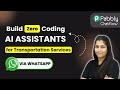 AI WhatsApp Chatbot for Transportation Services | Full Setup Guide