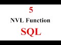 NVL Function by SQL