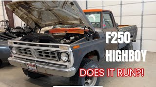 1975 Ford Highboy parked 13 YEARS! Can it run?!