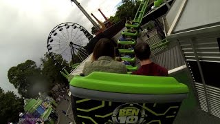 Ben 10 - Ultimate Mission Drayton Manor (Back of Train POV) 2015.