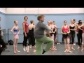 Baryshnikov lesson in New York City Ballet (2003)