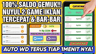 Saldo Gemuk! Nuyul 2 Game Iklan Gacor Versi Tercepat 2025 - Wd Tanpa Henti Setiap Menitnya