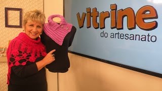 Gola de Tricô com Vitória Quintal | Vitrine do Artesanato na TV