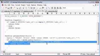 Beginner PHP Tutorial 142 Getting User Data Part 2