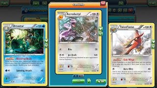 Pokemon TCG - Aerodactyl/Archie's Omastar/Talonflame - Advance Fossil Deck - Standard Format!