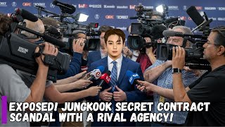 Hybe is Furious! Jungkook Secretly Signs a Secret Contract with a Rival Agency