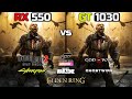 GT 1030 vs RX 550 | Test In New Games!