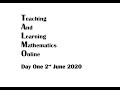 Teaching and Learning Mathematics Online