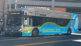 CTtransit NEW 2024 New Flyer Industries XE40 NG #2428 Ride on route 62