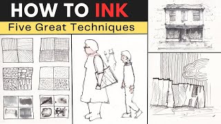 Inktober Unleashed: 5 Must-Try Ideas for Perfecting Your Pen and Ink Sketching Skills!
