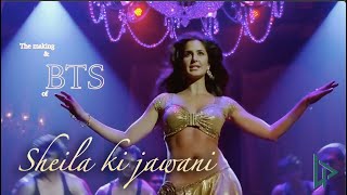 The Making Of Sheila Ki Jawani || BTS || "Tees Maar Khan" - Katrina Kaif  practicing with Geeta (ma)