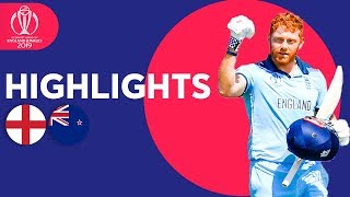 Bairstow Stars Again! | England vs New Zealand - Highlights | ICC Cricket World Cup 2019