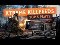 ► EXTREME KILLFEEDS! - Battlefield 1 Top 5 Plays || Episode 2