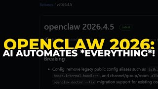 OpenClaw 2026: AI Automates *Everything*!