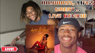 GLORILLA - ANYWAYS, LIFE’S GREAT… LIVE EP REVIEW/REACTION