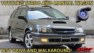 Impressed by this JDM Toyota Turbo, Manual , AWD Wagon!