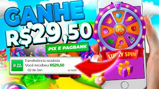 ✅NOVA RODA DO DINHEIRO que PAGA NA HORA! SACOU, RECEBEU [Lançamento Na PlayStore]