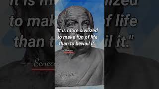 Seneca Quotes which are better to be known. #shorts
