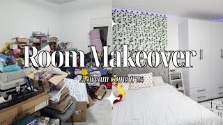 عملت غرفة احلامي ROOM MAKEOVER // a dream come true🌷