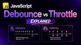 Debounce vs Throttle in JavaScript (Explained with Real Examples)