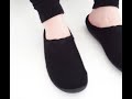 house of slippers toms berkeley mens felt mule slippers black