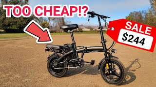 Cheapest Folding Electric Bike from Aliexpress