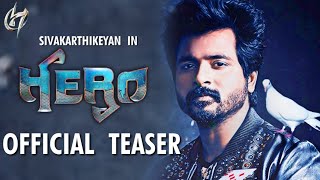 Hero - Official Teaser | Countdown Begins| Sivakarthikeyan, Kalyani, Arjun | PS Mithran | Yuvan