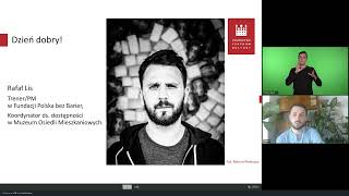 Koordynator dostępności | Webinarium NCK