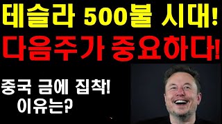 테슬라 드디어 500불 시대를 여나? 다음주가 중요하다! 테슬라 백만장자 수천명 배출되나? 테슬라와 나스닥을 비교해서 왜 사팔사팔 하면 안되는지 살펴본다!