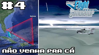 Flight Simulator 2020 #4 | Sobrevoei o Triângulo das Bermudas e ALGO BIZARRO ACONTECEU