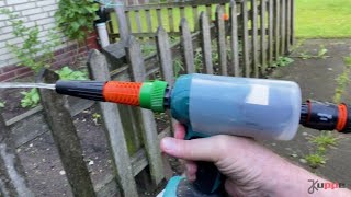 Wasserpumpe im Akkuschrauber Gehäuse mit 12 Volt Spannungsregler und Schlauchanschluss #09 DIY