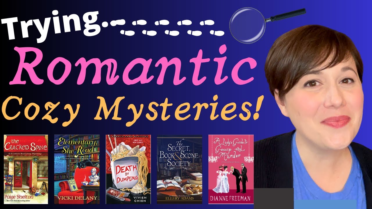 🔎Cozy Mystery Reading Vlog 📚 Romantic Cozy Mystery Books ️ Try A ...